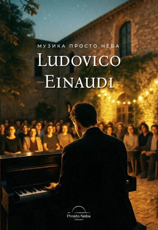 Музика Ludovico Einaudi у замку